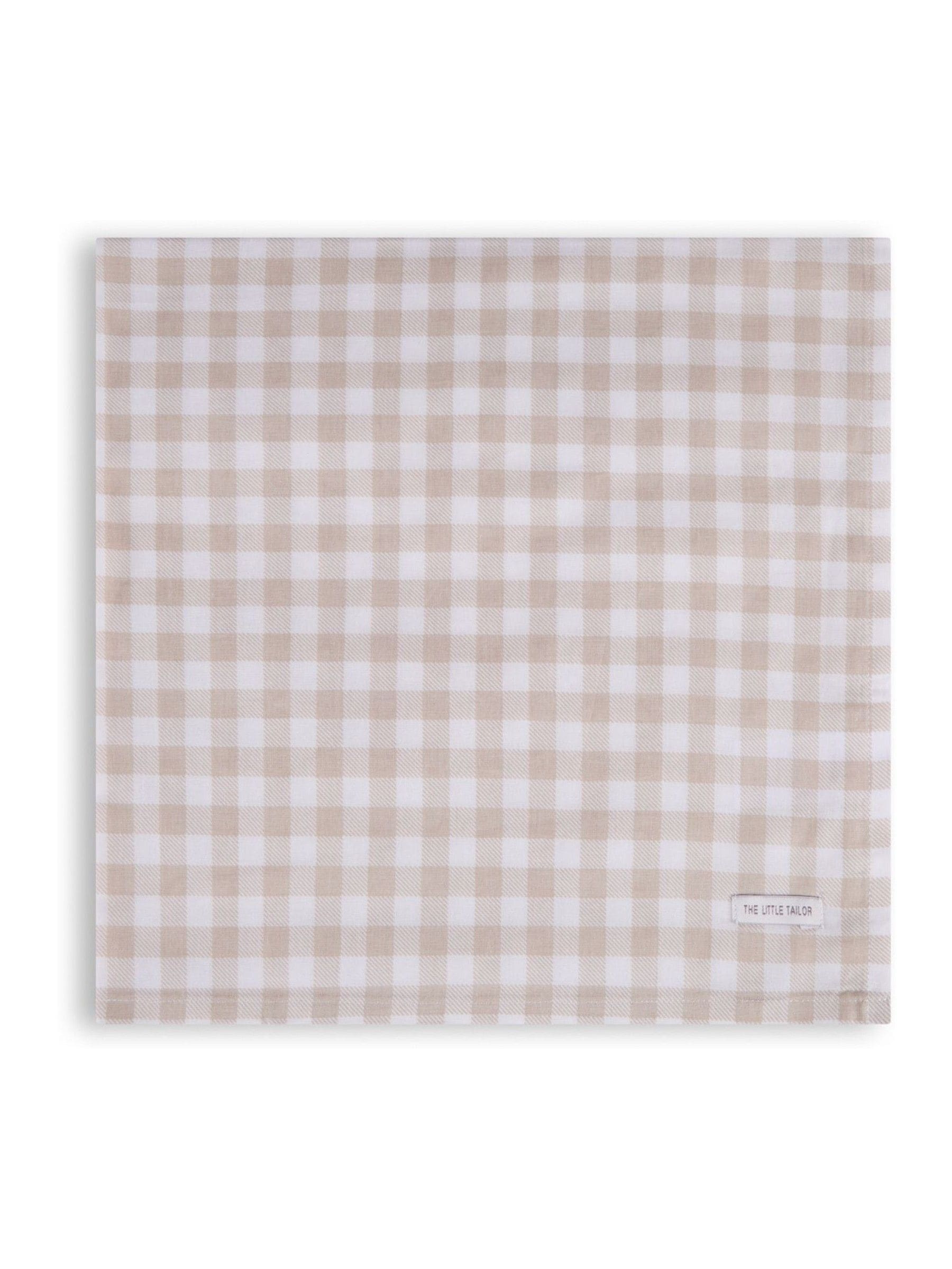 The Little Tailor blue baby muslins 4-pack - British product