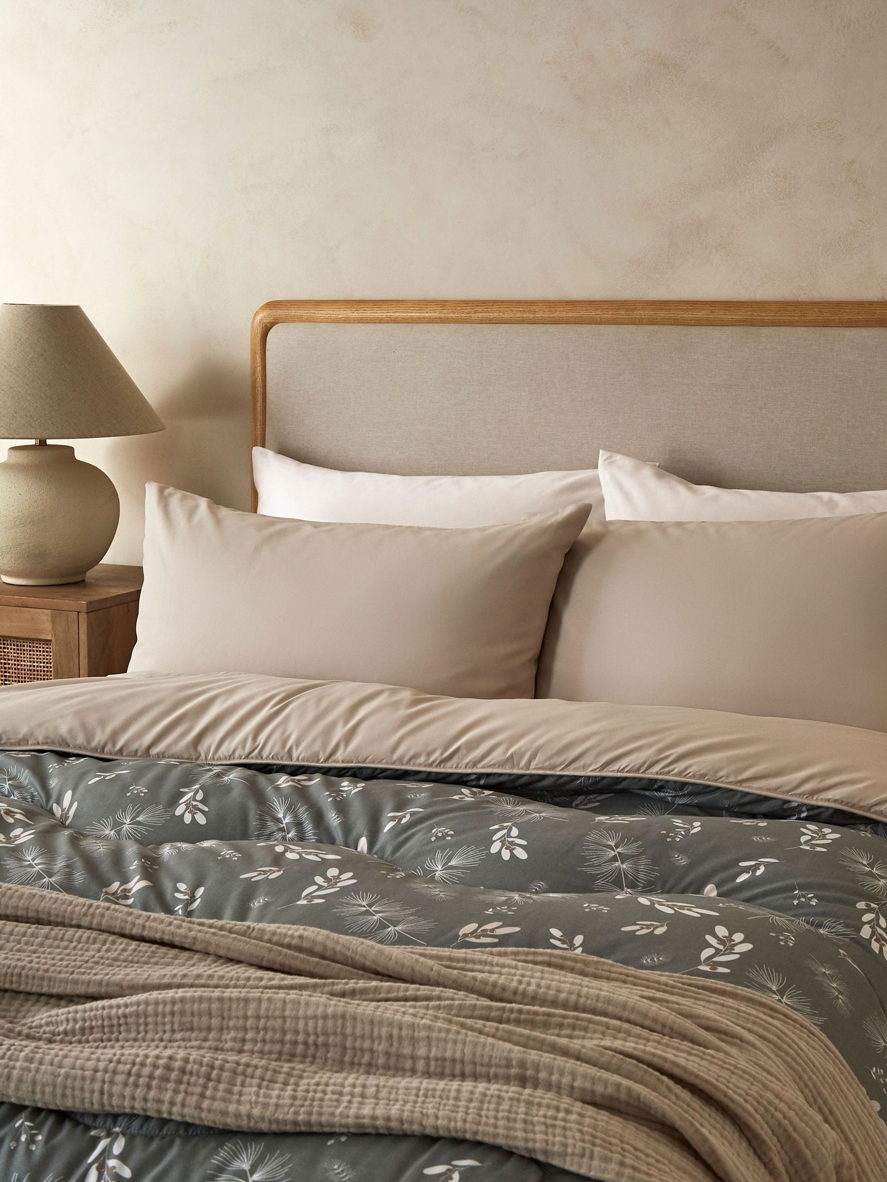 Night Lark coverless duvet set 10.5 tog with pillowcase (British brand)