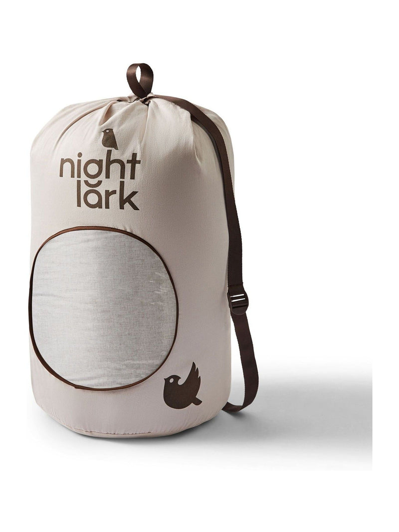 Night Lark 10.5 Tog Coverless Duvet and Pillowcase Set, imported from the UK
