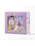 Peers Hardy Tikkers watch set with glitter dial, purse and necklace, imported from the UK
