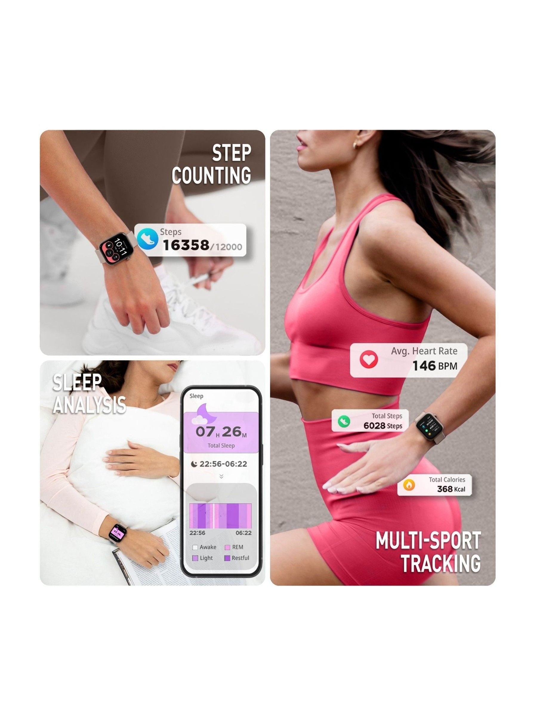 Reflex Active Pink Series 40 smartwatch UK version
