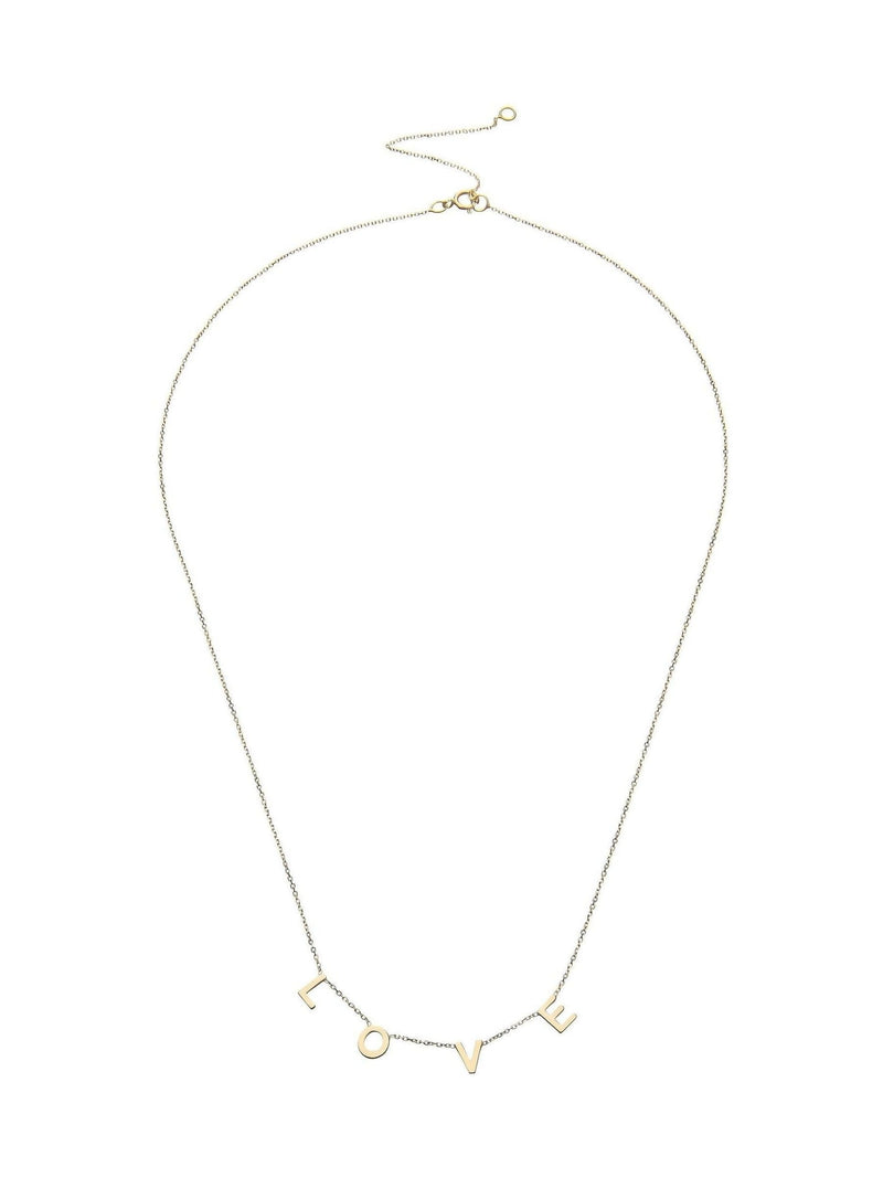Beaverbrooks Gold Tone 9ct Gold Love Necklace 43cm - British product