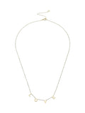 Beaverbrooks Gold Tone 9ct Gold Love Necklace 43cm - British product