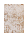 Beige Anders Abstract Rug poly blend with subtle shimmer, UK version