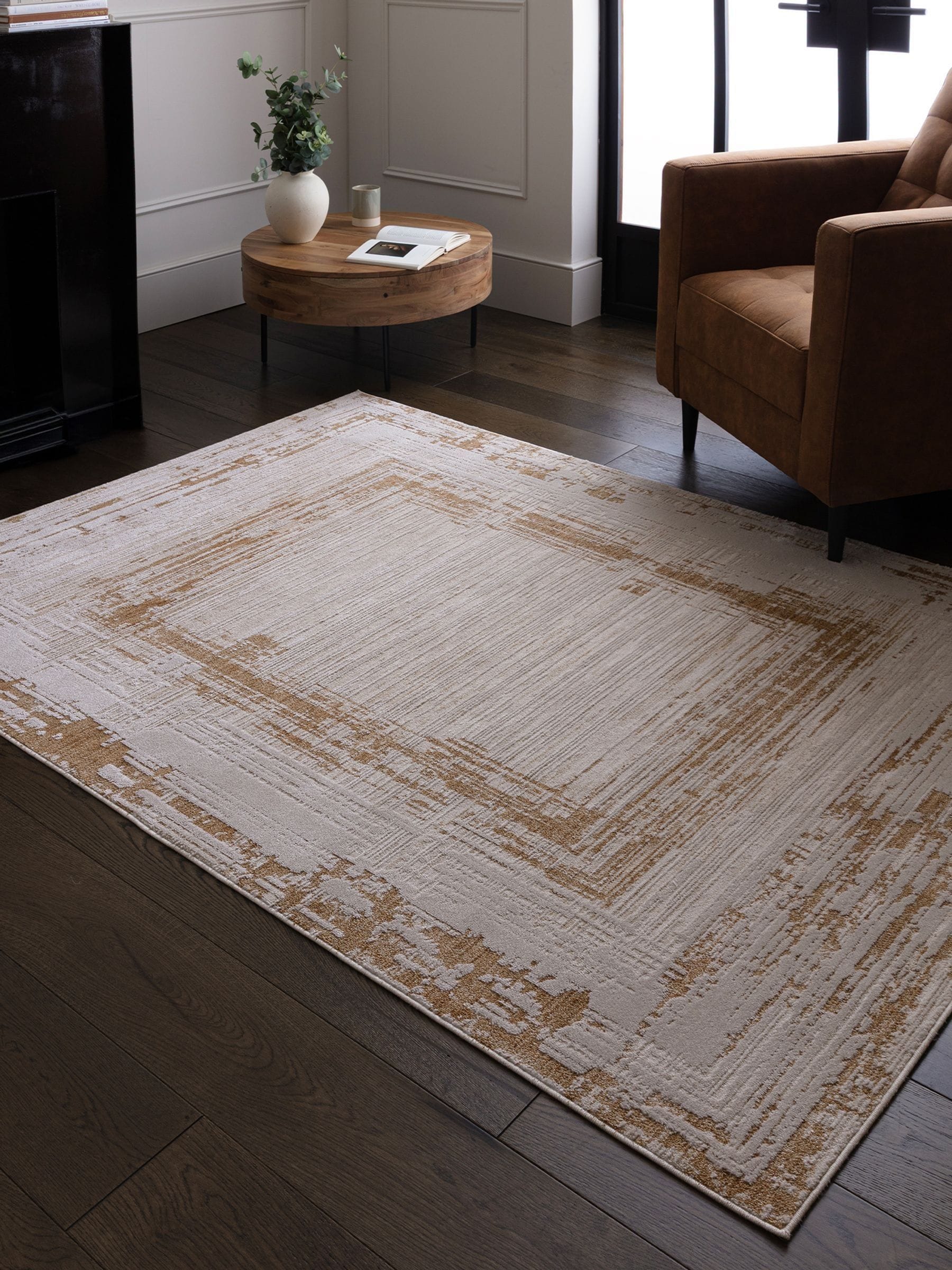 Asiatic Rugs Beige Anders Outline Rug