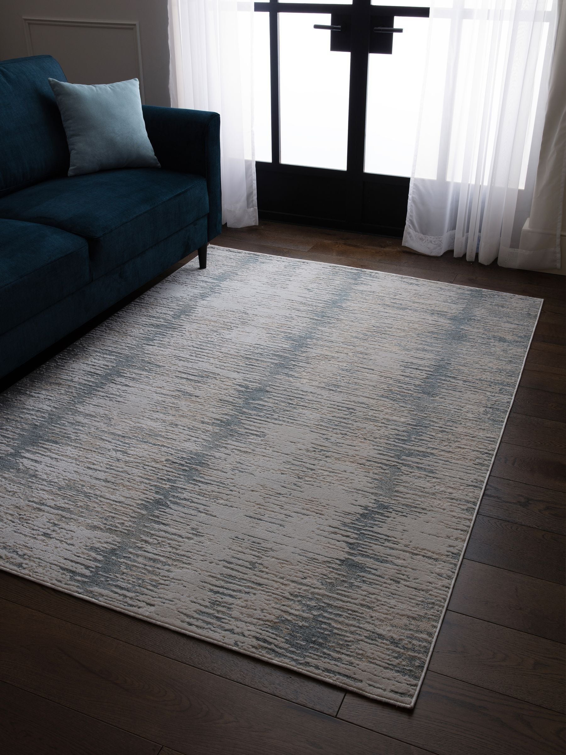 Asiatic Rugs Blue Anders Distress Rug