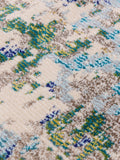 Colores Cloud green abstract rug multi-size (British brand)