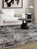 Grey Kuza Portrait Lustre Rug