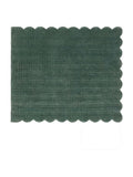 Laura Ashley Pine Green velvet bedspread 180x235cm - British product