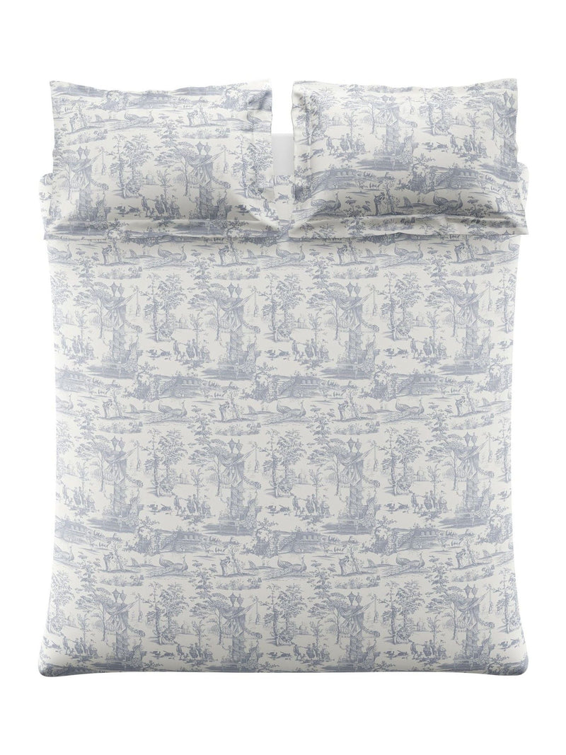 Laura Ashley Blue Toile duvet cover set, UK version