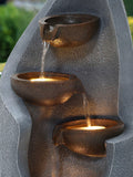 Charles Bentley bronze cascading water feature 67cm - British product