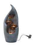 Charles Bentley bronze cascading water feature 67cm - British product