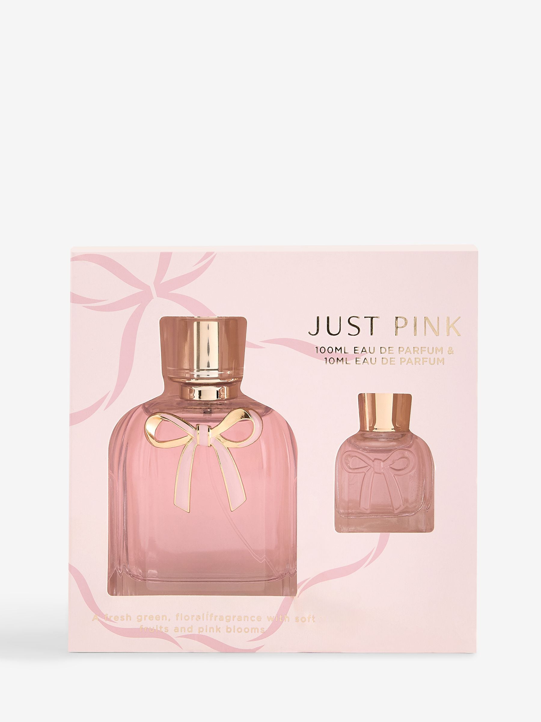 Just Pink perfume gift set 100ml and 10ml (British brand)