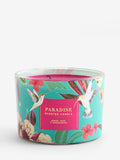 Just Pink Paradise 3 wick candle with exotic fragrance, UK version