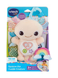 V-Tech Rainbow Lights Axolotl soft toy for babies, UK version