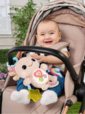 V-Tech Rainbow Lights Axolotl soft toy for babies, UK version