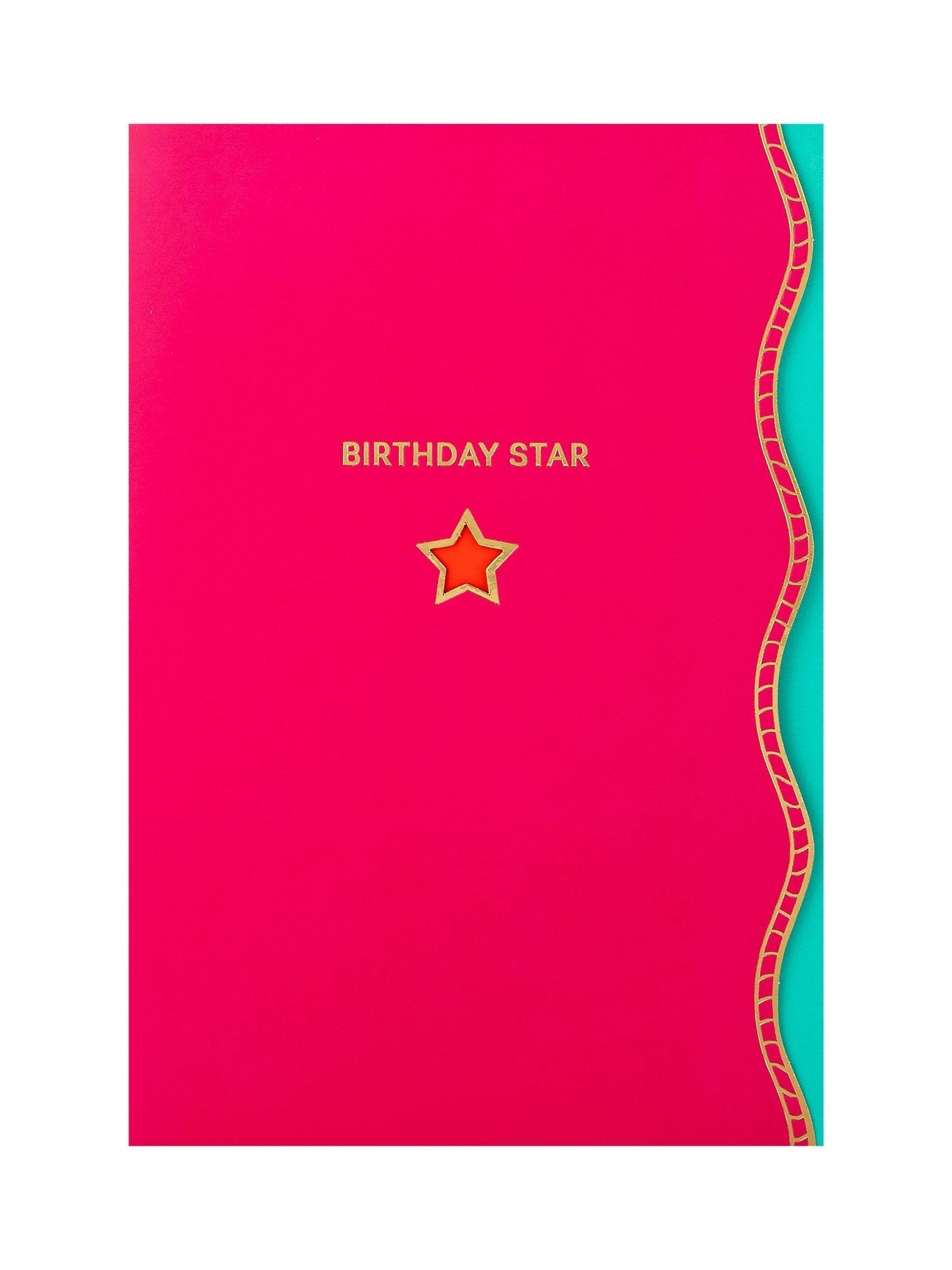 Hallmark birthday card Vivid Aura 17.3x11.9cm, UK version