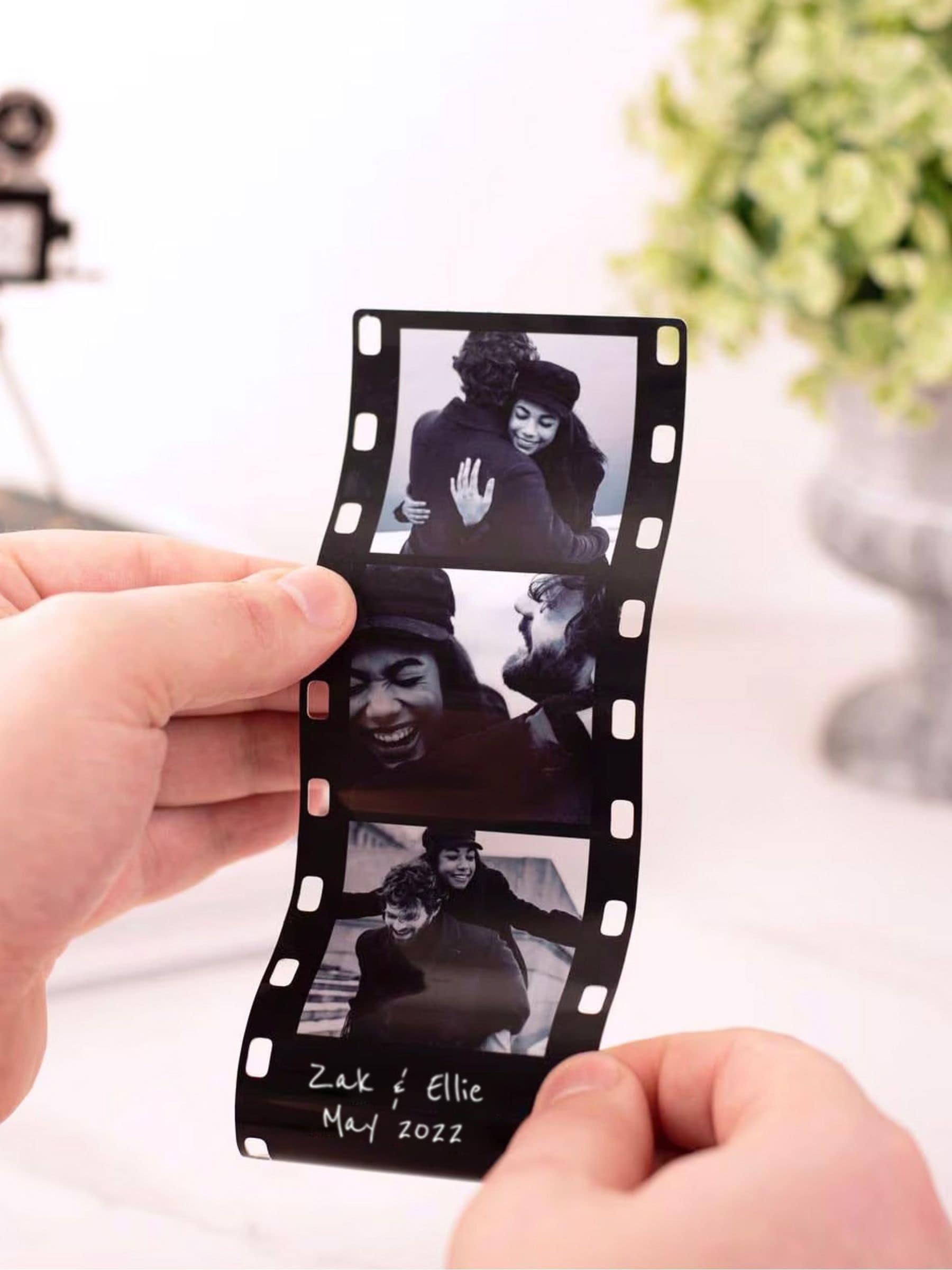 Oakdene personalised metal photo reel, imported from the UK
