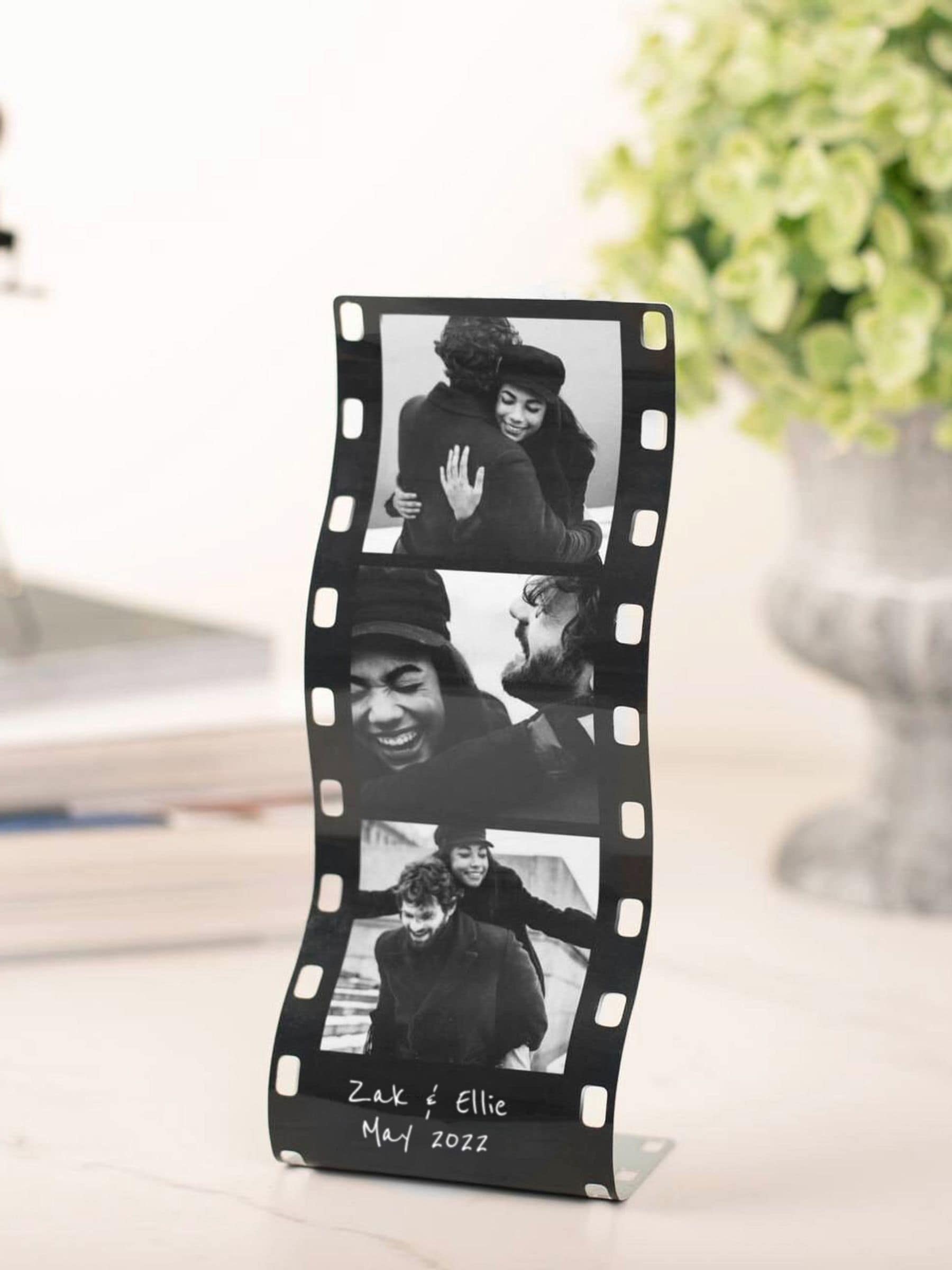 Oakdene personalised metal photo reel, imported from the UK