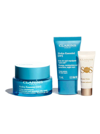 Next Clarins Hydra-Essentiel Gift Set (Worth £74)- Buy online at McGrocer