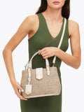 Carvela Maria tote bag natural raffia (British brand)