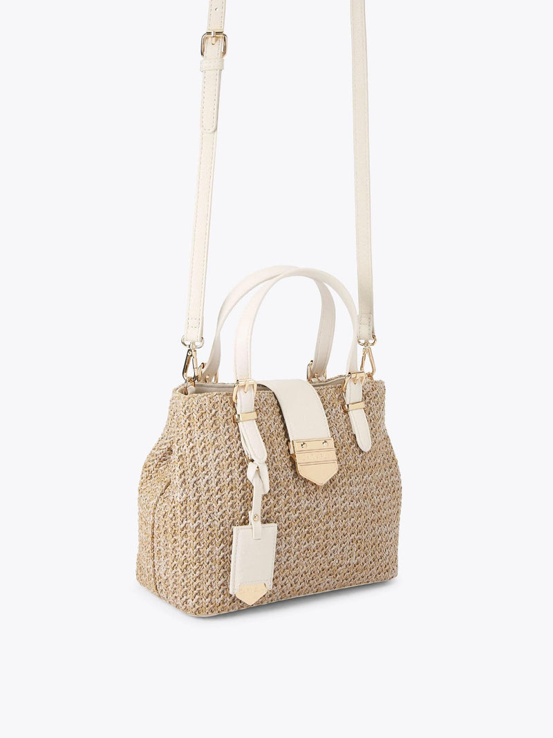 Carvela Maria tote bag natural raffia (British brand)