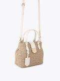 Carvela Maria tote bag natural raffia (British brand)
