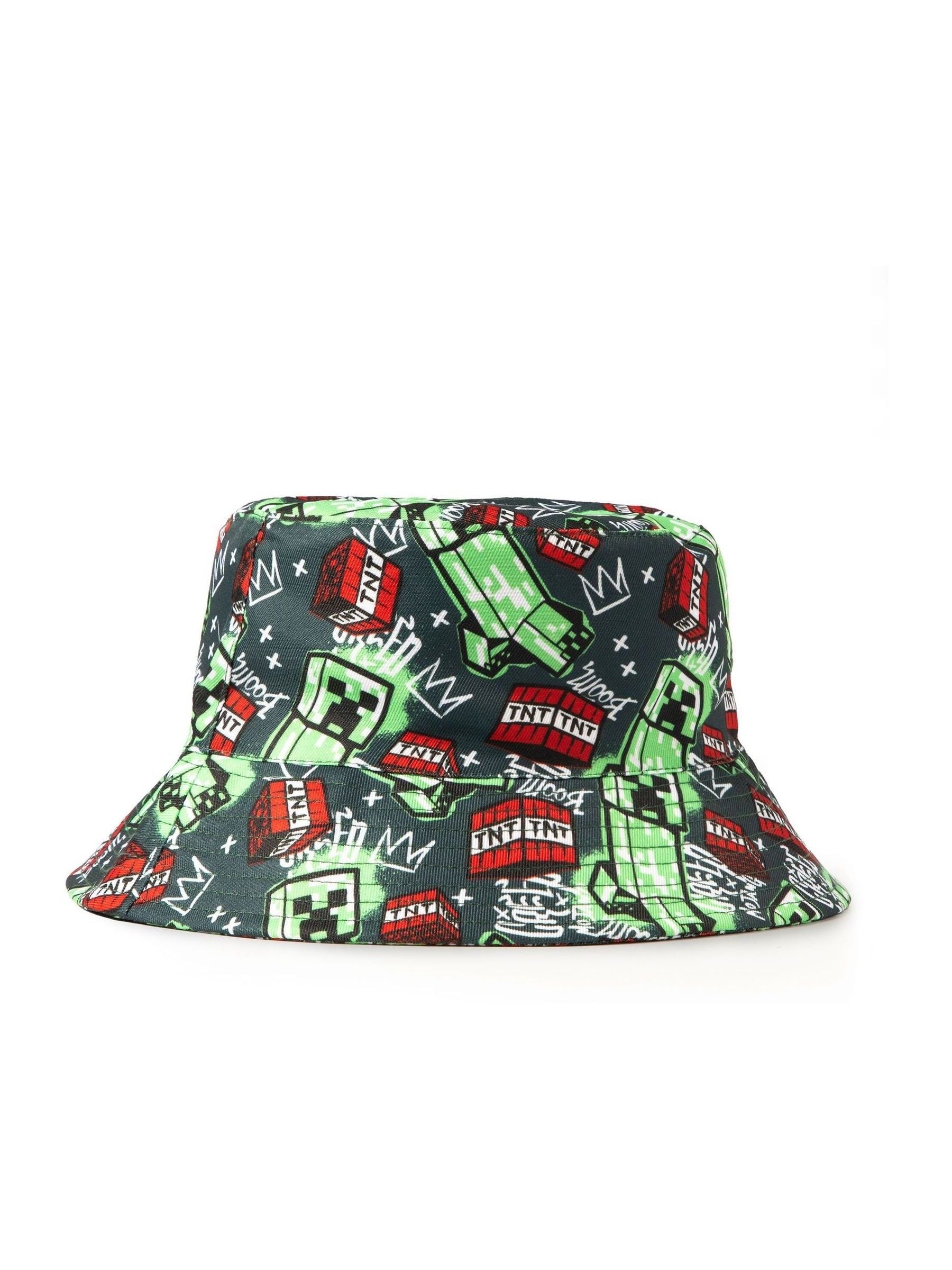 Vanilla Underground Minecraft kids bucket hat (British brand)