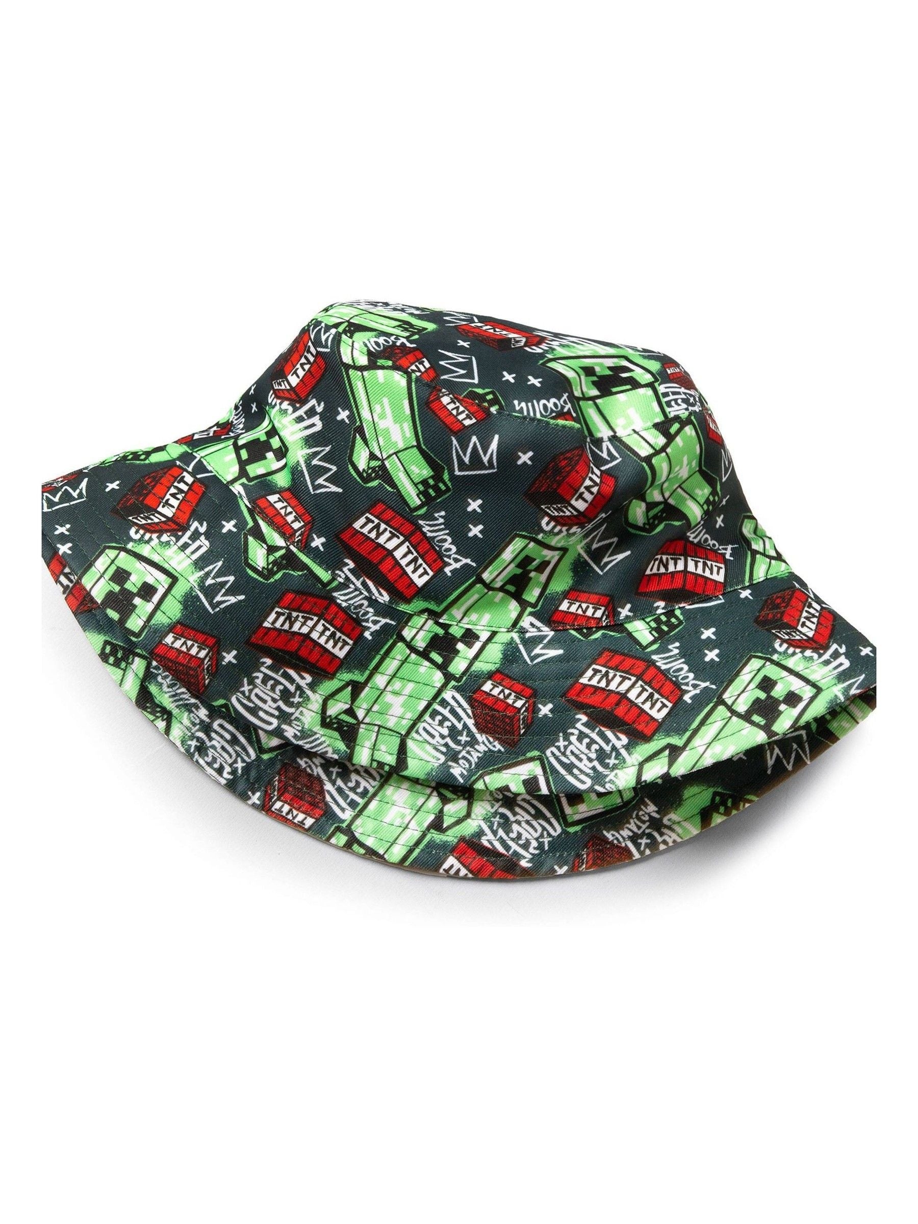 Vanilla Underground Minecraft kids bucket hat (British brand)