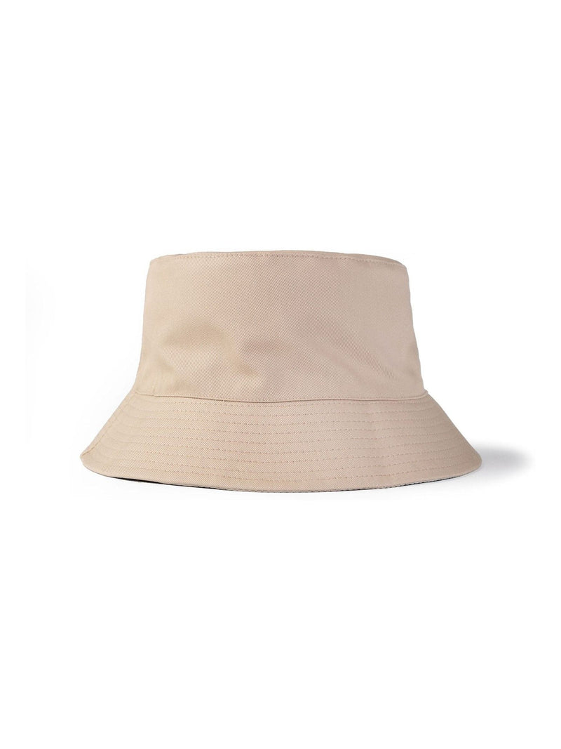 Vanilla Underground Pusheen beige women's bucket hat - British product