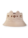 Vanilla Underground Pusheen beige women's bucket hat - British product