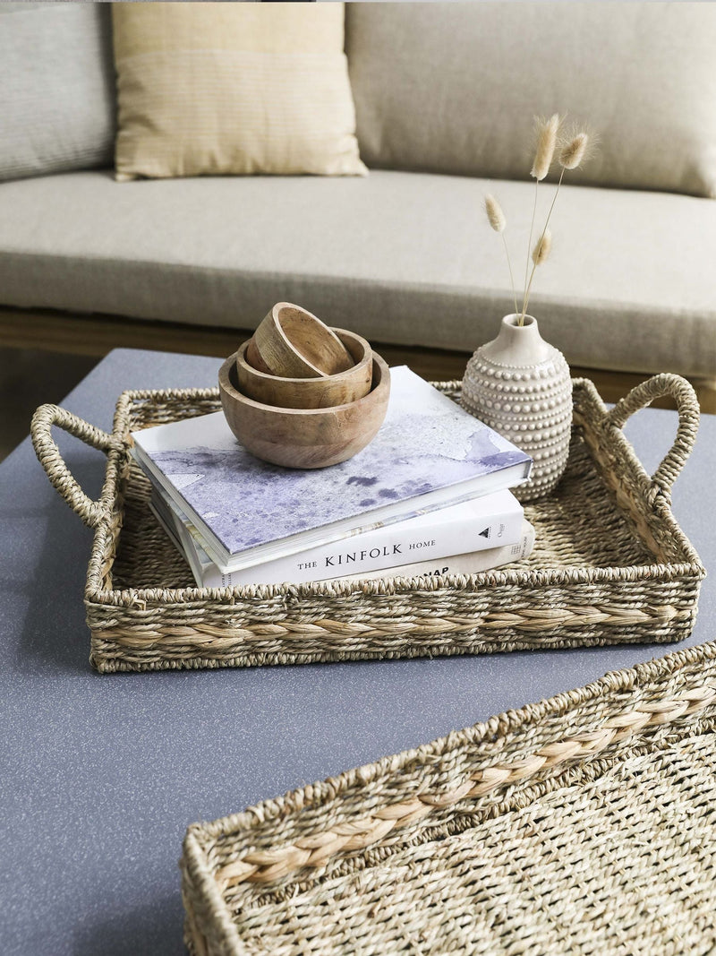Garden Trading woven tray set of two seagrass (British brand)
