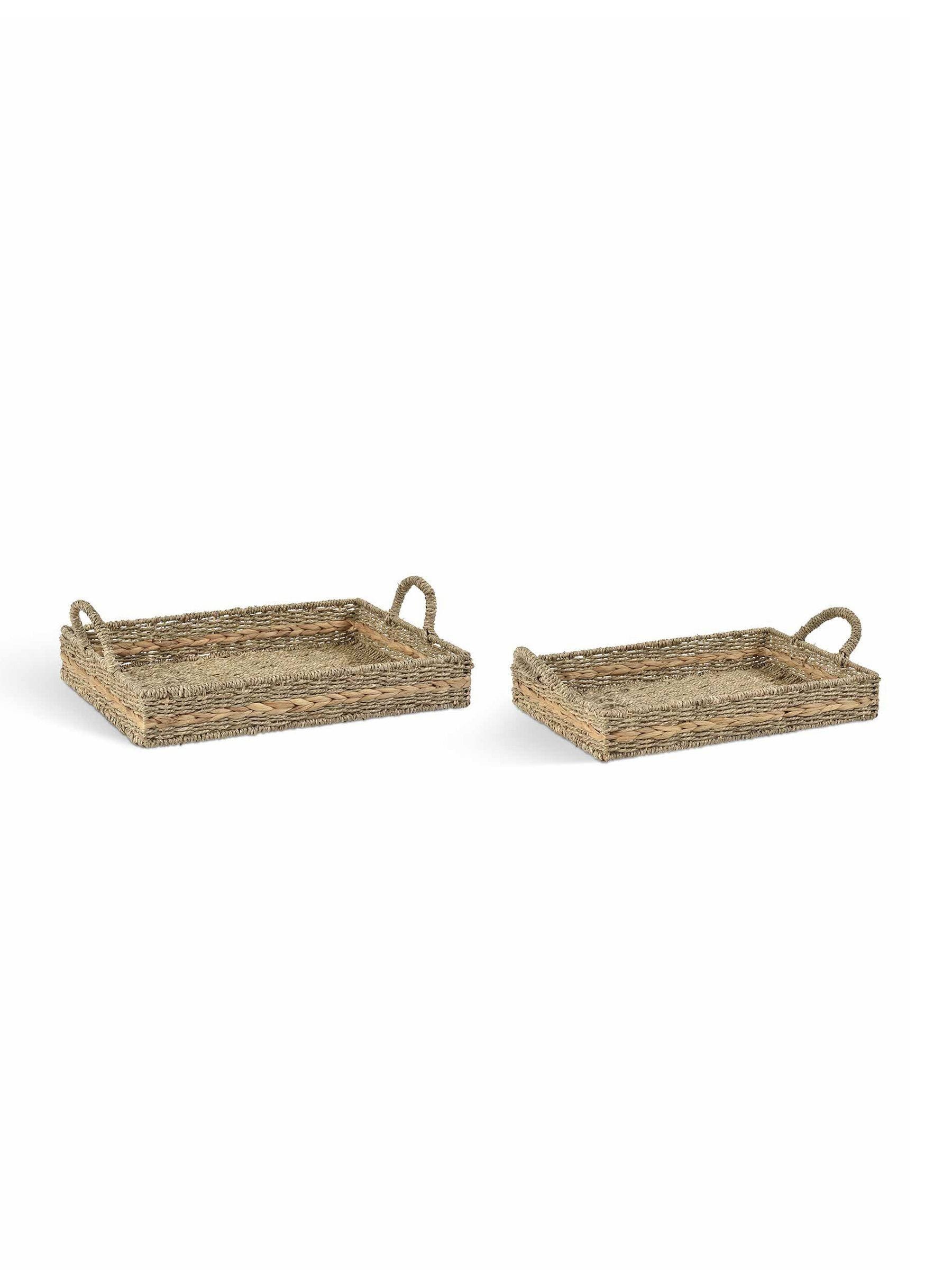 Garden Trading woven tray set of two seagrass (British brand)