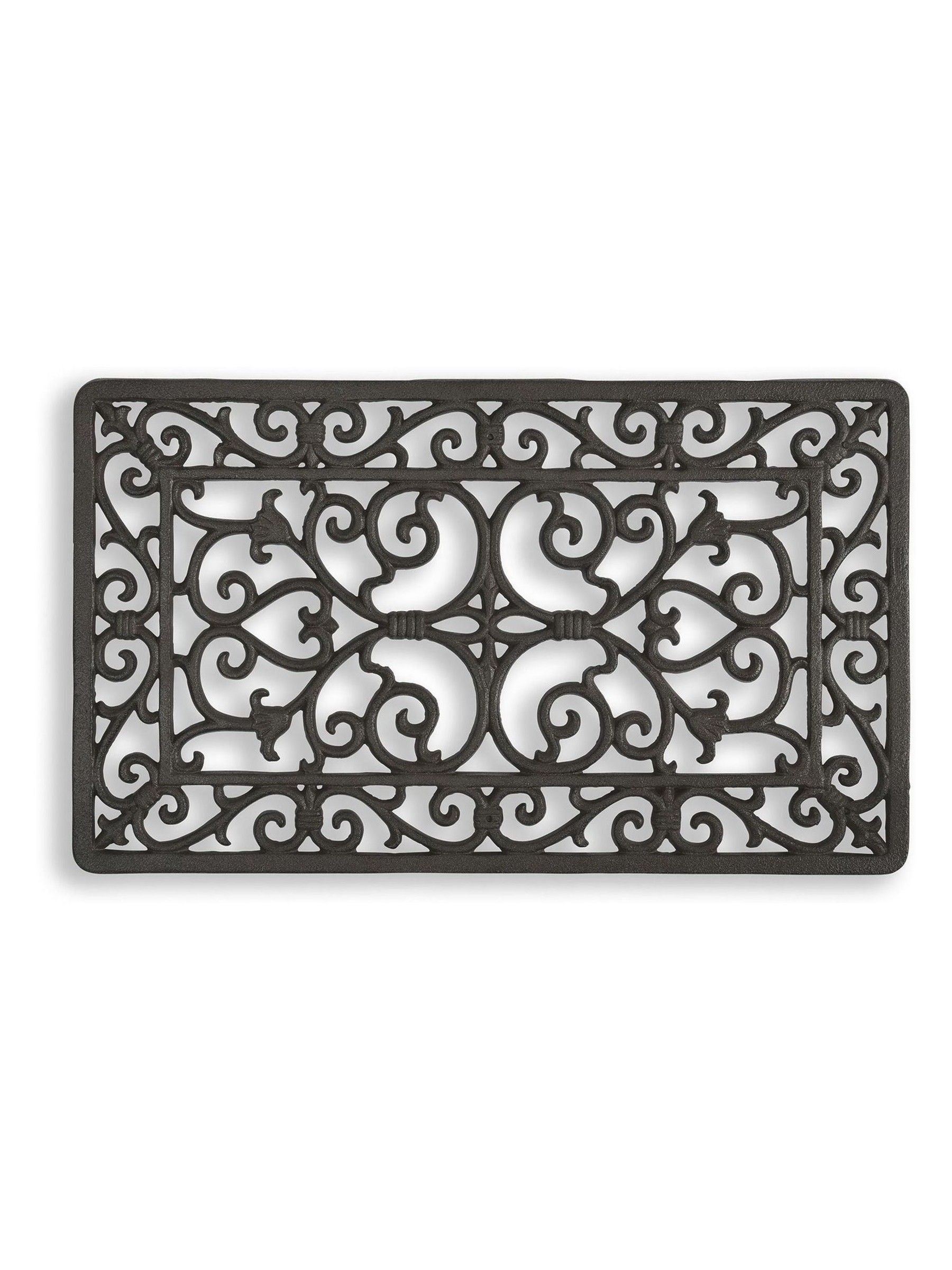 Garden Trading Cropthorne cast iron doormat 69.5x44.5cm, UK version