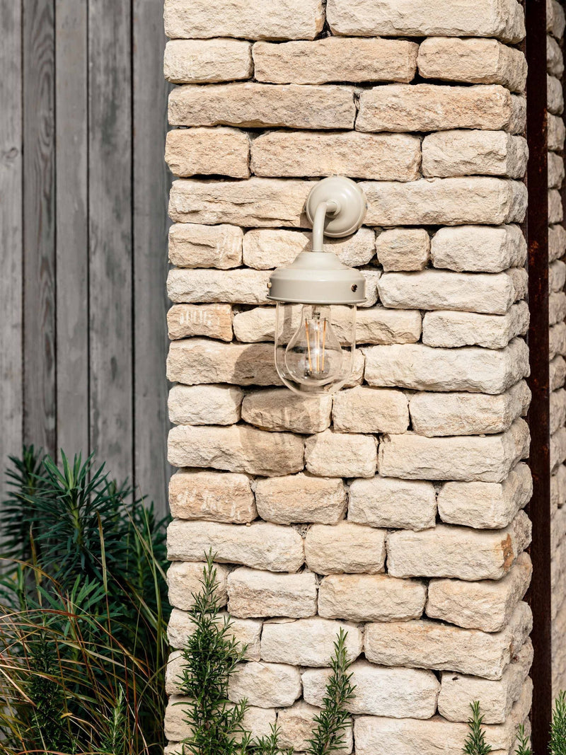 Garden Trading Clay Thurlaston Barn Light outdoor wall light (British brand)