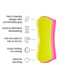 Tangle Teezer pink and yellow large pet brush, UK version