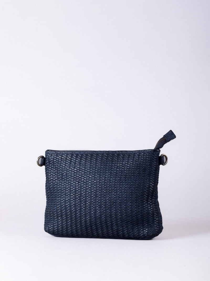 Lakeland Leather blue Wreay cross-body bag, UK version