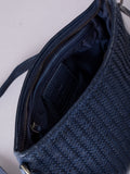 Lakeland Leather blue Wreay cross-body bag, UK version