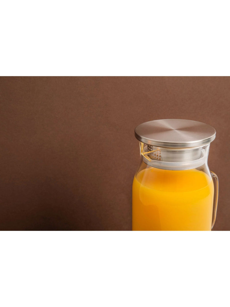 La Cafetiere clear heat-resistant glass carafe with lid and filter (British brand)
