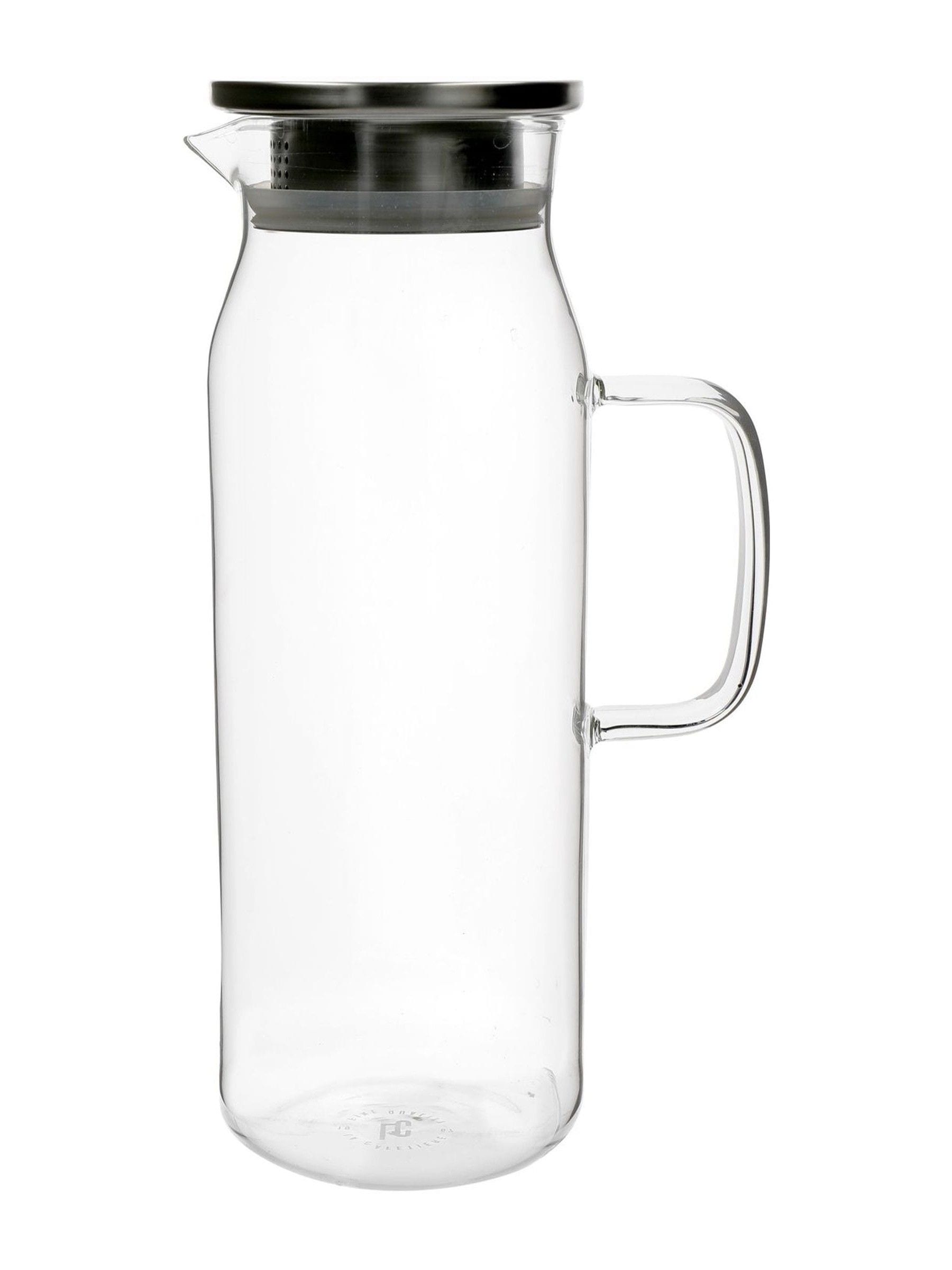La Cafetiere clear heat-resistant glass carafe with lid and filter (British brand)