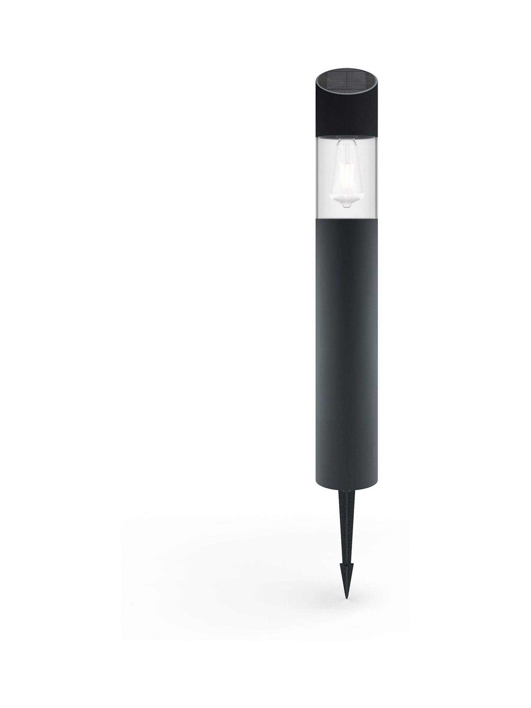 SolarCentre Regent warm white solar bollard light (British brand)