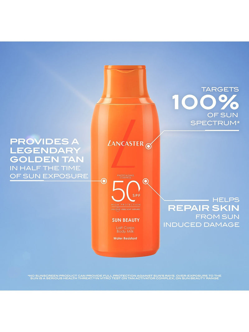 Lancaster SPF 30 body milk 175ml, UK version