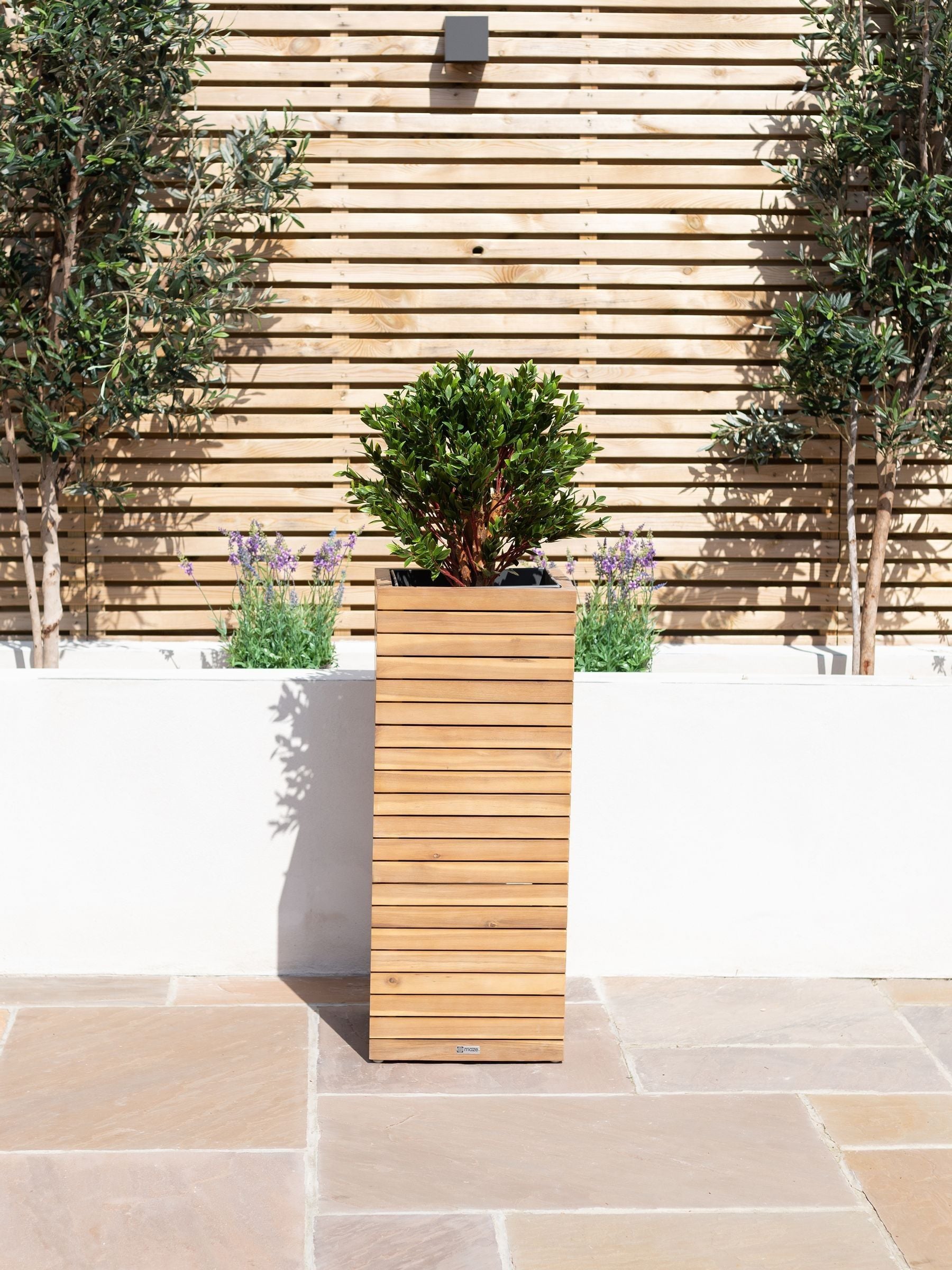 Maze Bali Large garden planter 93cm, imported from the UK