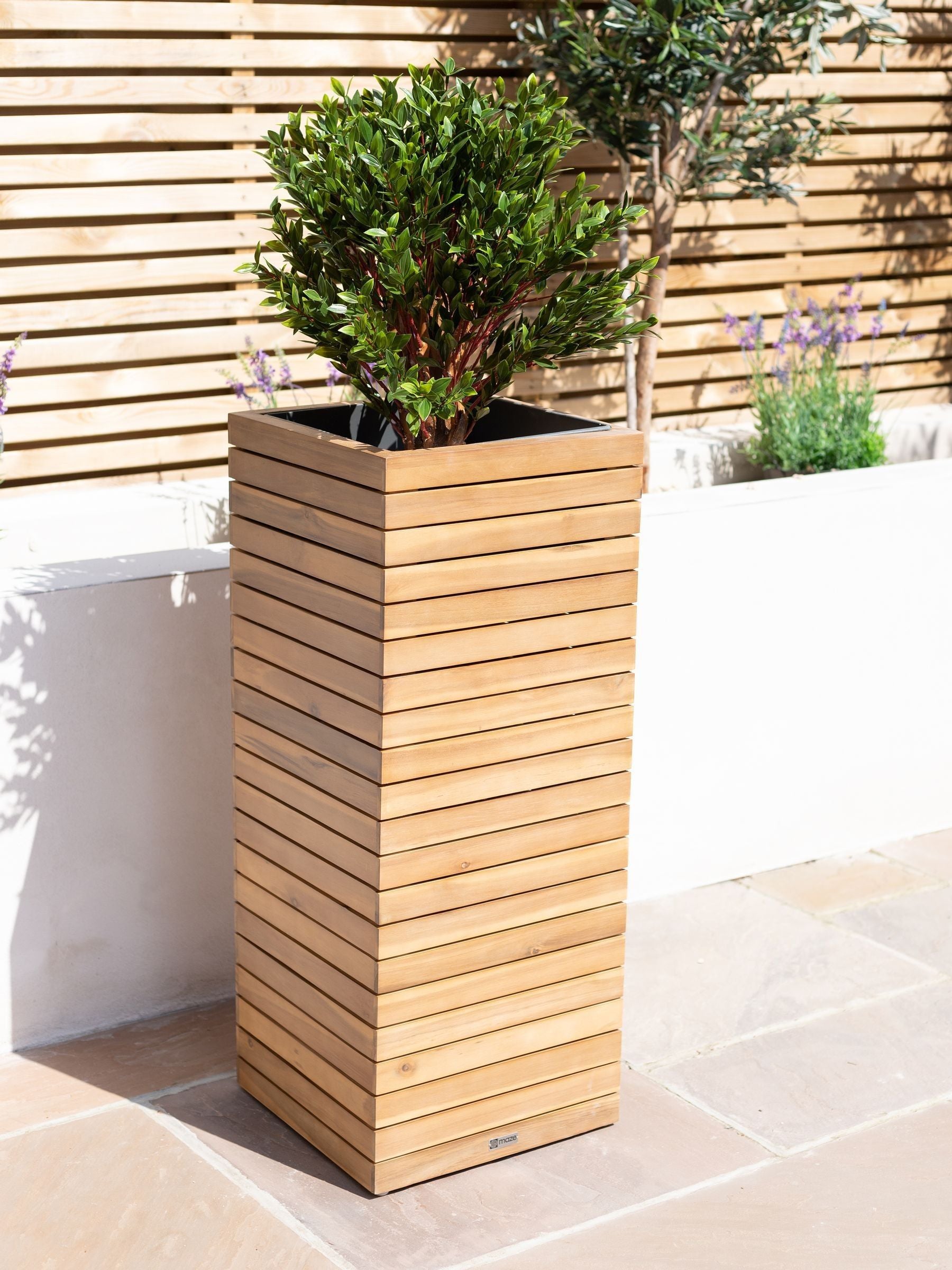 Maze Bali Large garden planter 93cm, imported from the UK