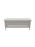 Laura Ashley cream Arley Garden rattan coffee table (British brand)