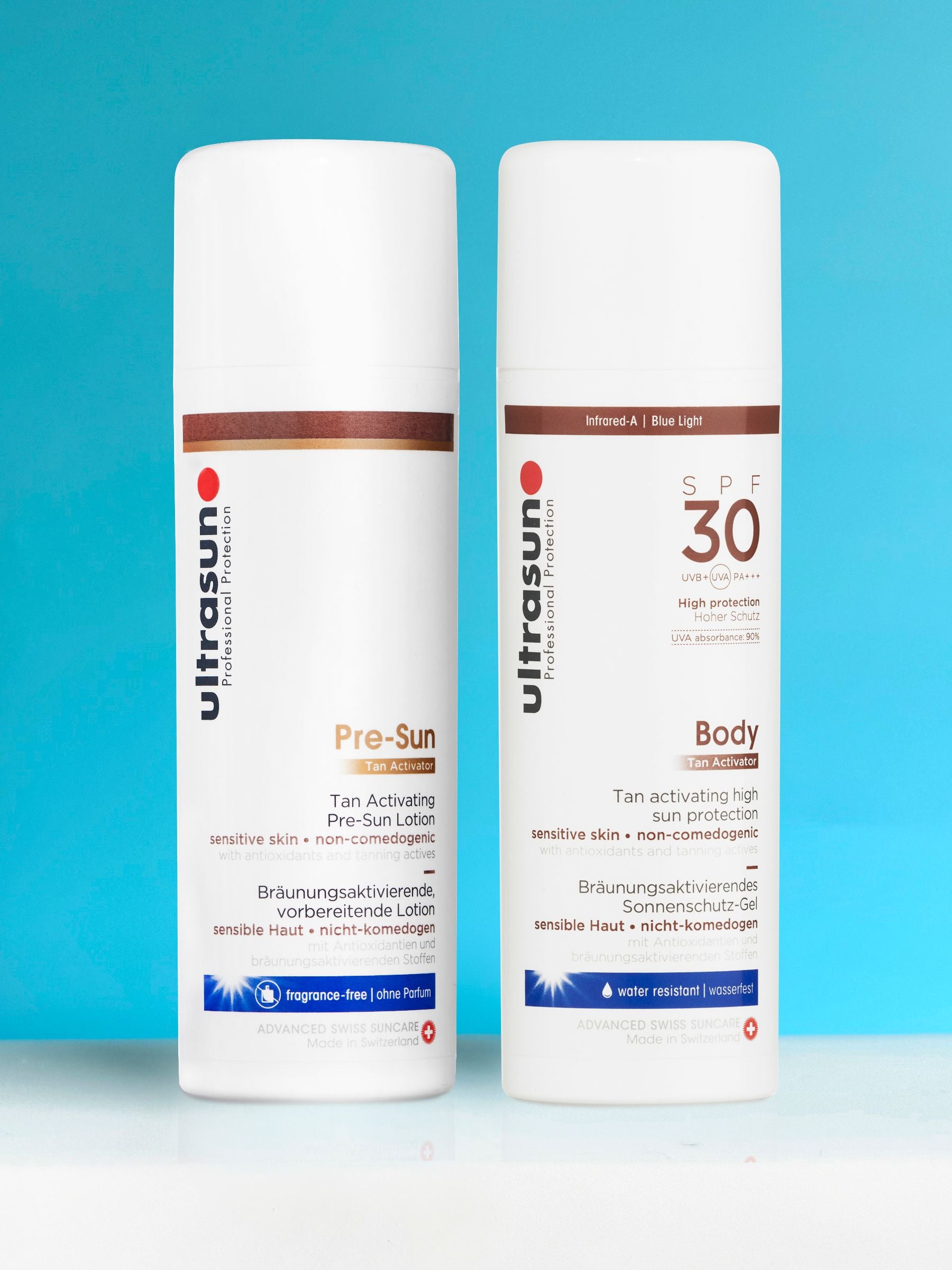 Ultrasun SPF 30 tan activator bundle 150ml (British brand)