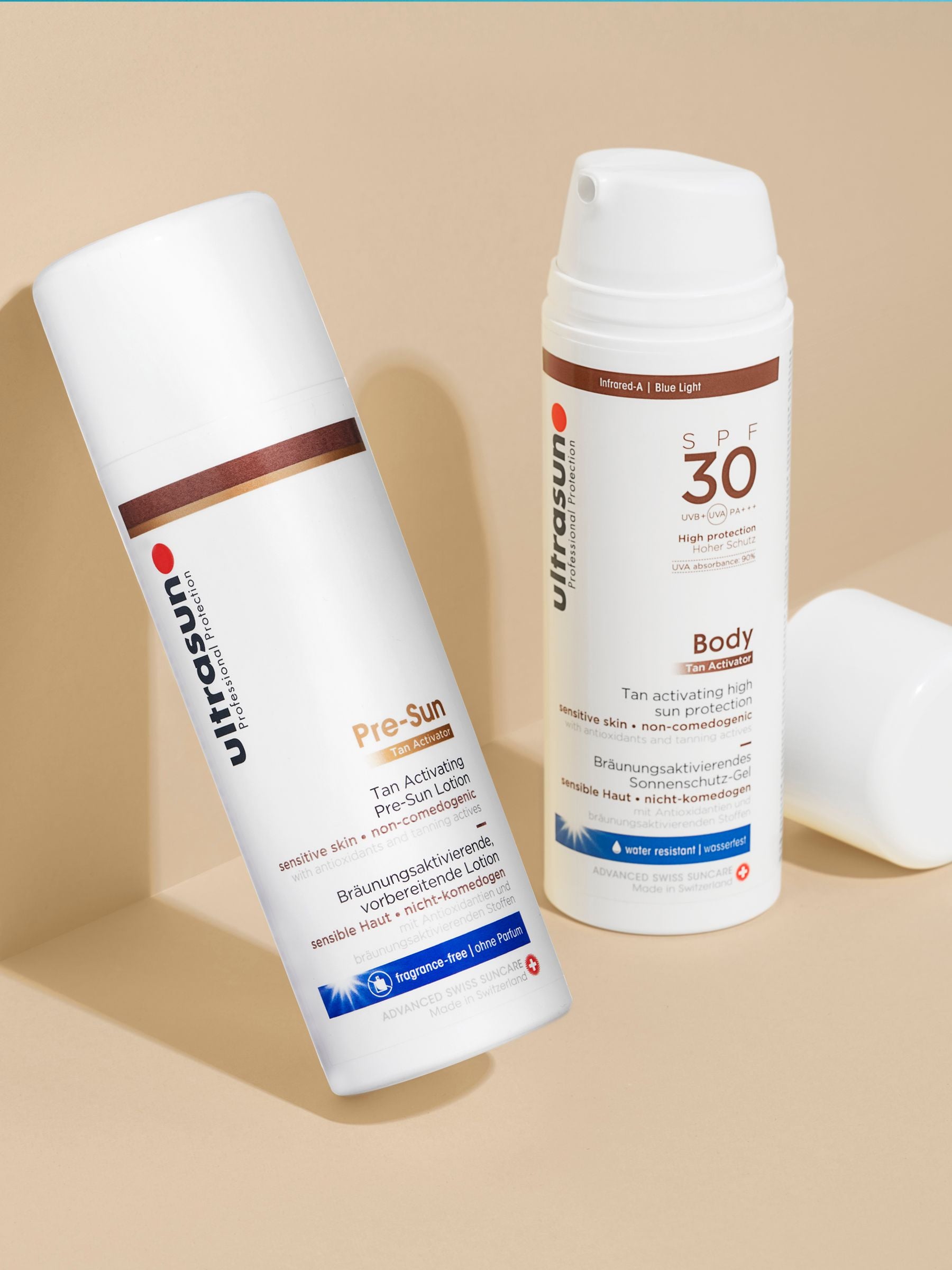 Ultrasun SPF 30 tan activator bundle 150ml (British brand)