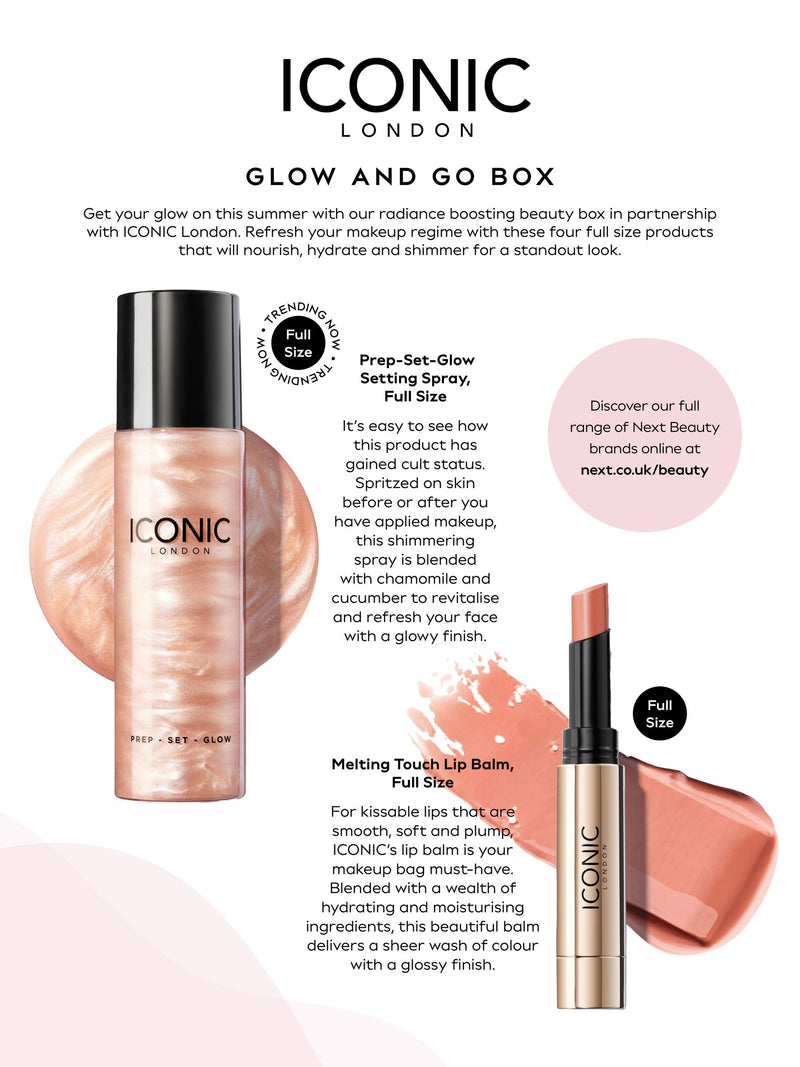 ICONIC London Glow and Go Beauty Box (Worth £85)
