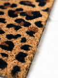 Rockett St George Leopard Love doormat - British product