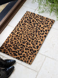 Rockett St George Leopard Love doormat - British product